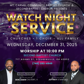 MC – 2025 Watch Night Service