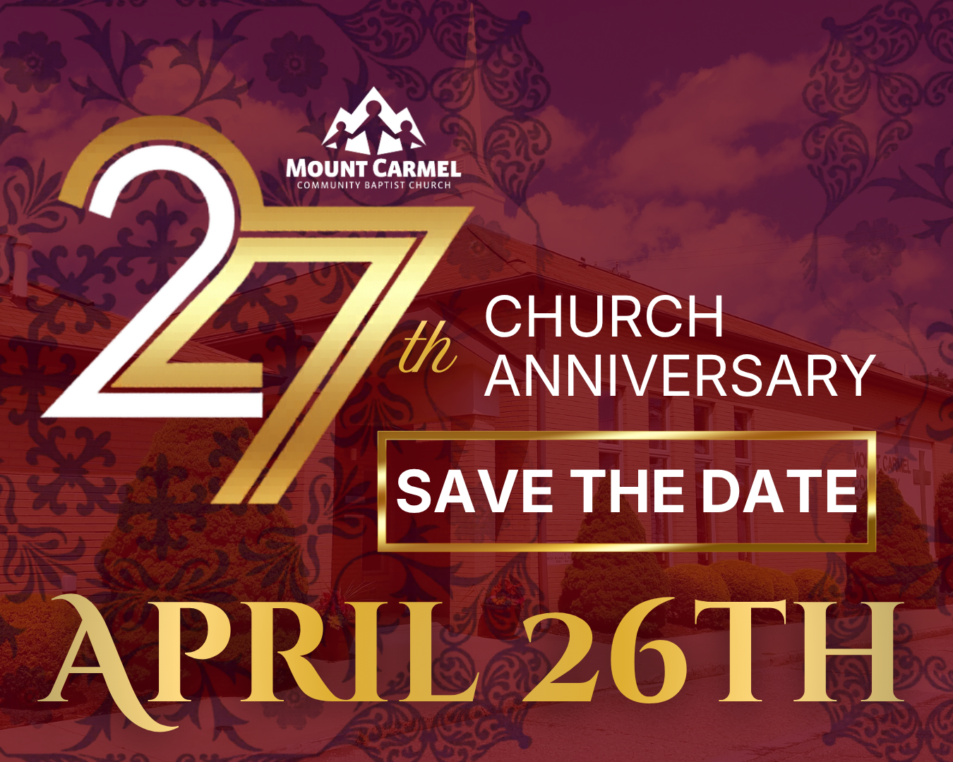 27th Church Anniverary